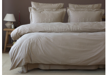 Постельное белье Washed Cotton Loom And Flow - Berthe Mink (Турция), евро